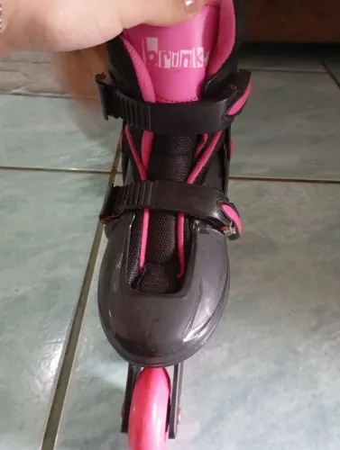 Patins rosa 