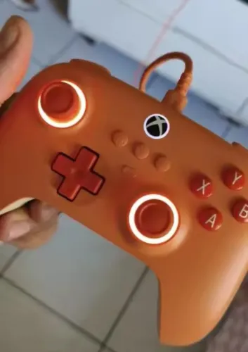 Controle 8bitdo ultimate c iluminação RGB