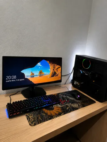 PC Gamer Completo + Monitor Ultrawide LG 25"