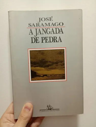 Jangada de pedra : livro autografado por José Saramago