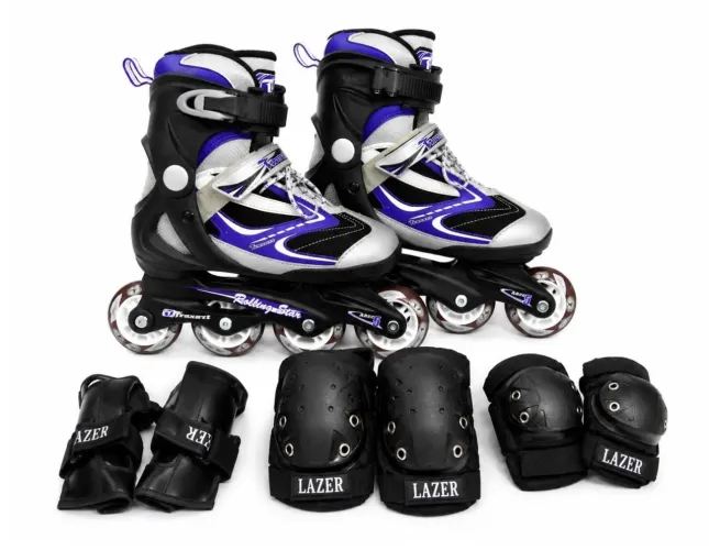 Patins ( tam. 36 ) com acessórios