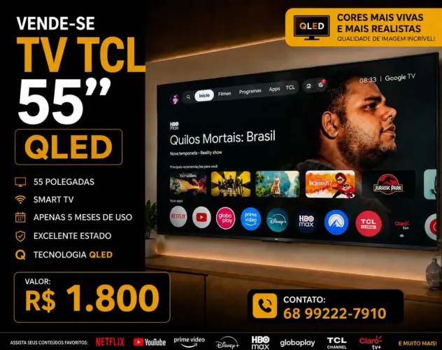 TV QLED 55" TCL
