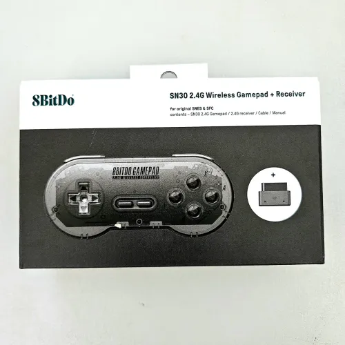 Controle original super Nintendo 8bitdo sem fio novo