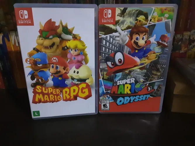 Nintendo Switch - Combo Mario - Mídia Original