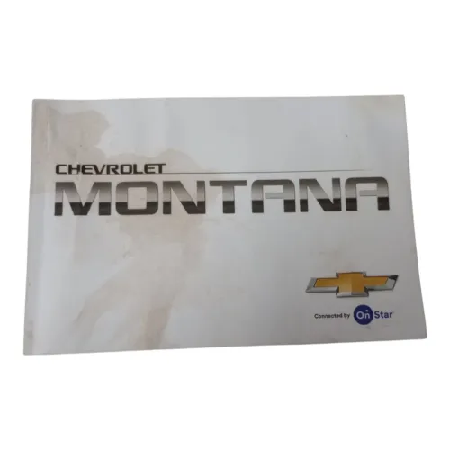 Manual do proprietário Chevrolet Montana 2024