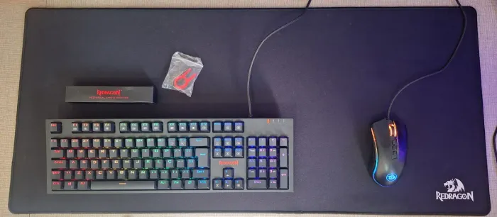 Kit redragon mouse teclado mousepad