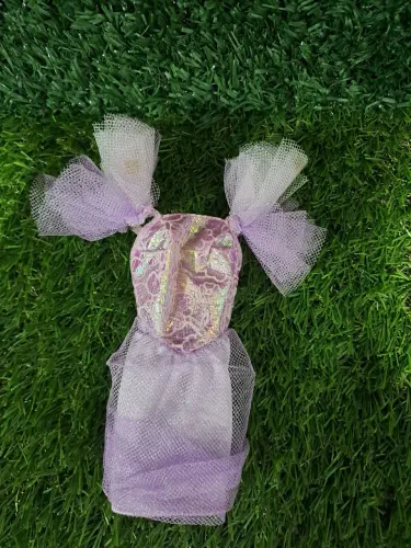 Vestido boneca barbie garden party 1988 vintage