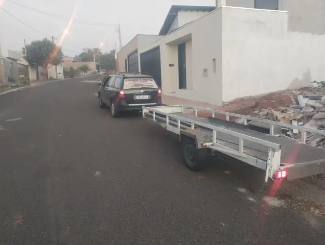 Carretinha para carga 500 kg 5 metros