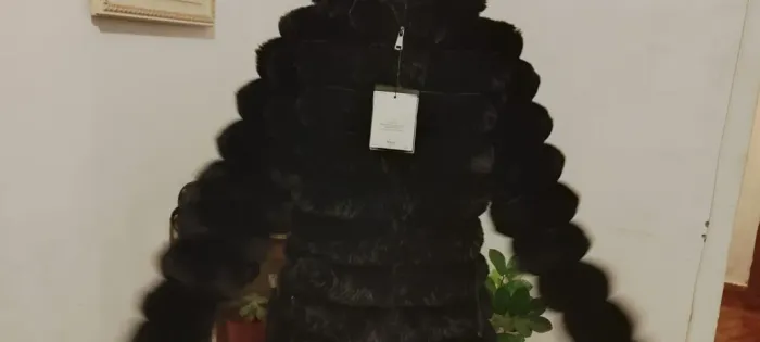 Casaco peludo
