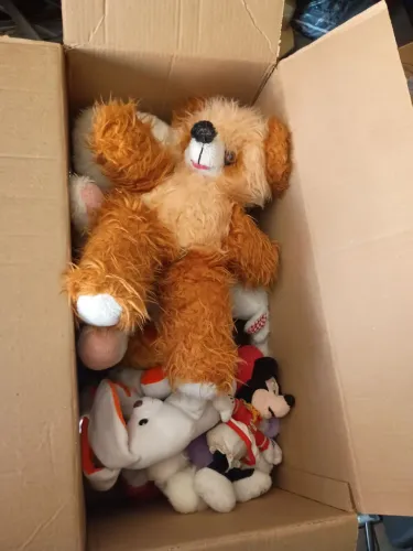 Brinquedos e bichos de pelúcia 