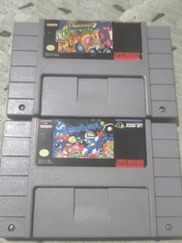 Bomberman para super Nintendo original em bom estado