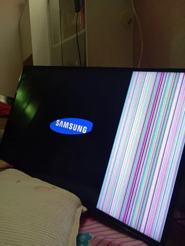 Tv Samsung 32 polegadas nova com problema de imagem