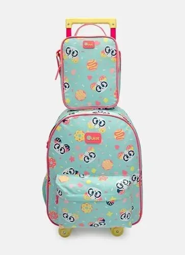 MOCHILA, LANCHEIRA E ESTOJO - PUKET