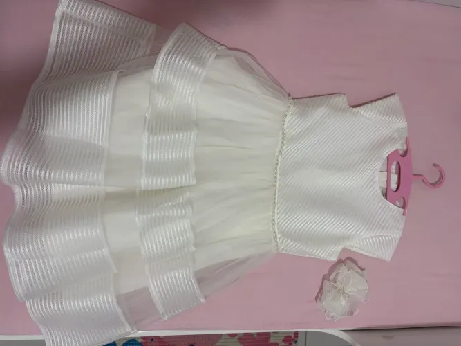 Vestido de formatura infantil de ABC