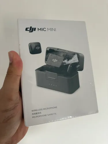 Dji mic mini -microfone dji *NOVO*