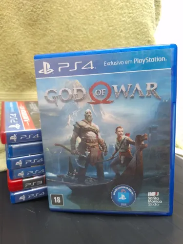 Caixa Original PS4 God of War - Sem Disco