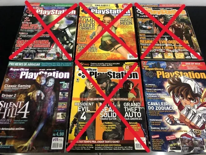 Revista Super Dicas Playstation - Diversos Volumes