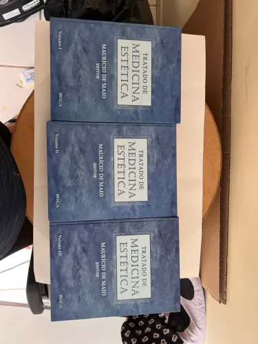 Tratado de Medicina Estética (Maurício de Maio) - Coleção Completa 3 Volumes (2ª Edição)