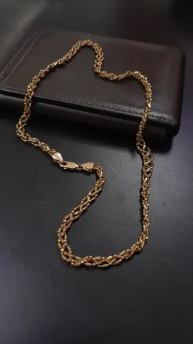 Corrente Royal Link -  40cm - 12.34g - Ouro 18k