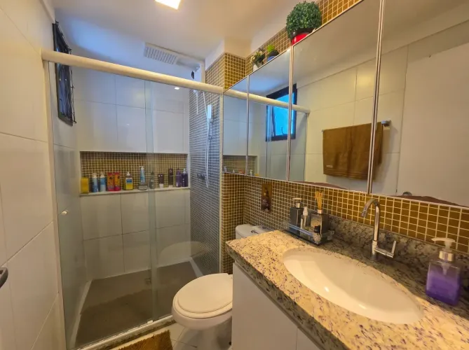 Apartamento 3 Quartos, Distribuído Em 90M² E 2 Vagas De Garagem Na Pituba. 8OUJU4