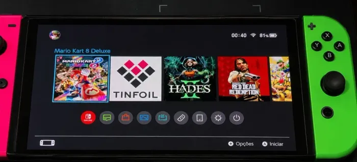 Nintendo Switch Oled Desbloqueado