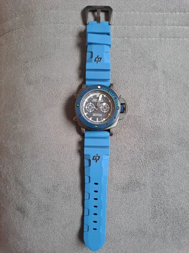 Relógio Panerai Navy Seals Submersível Pulseira de borracha
