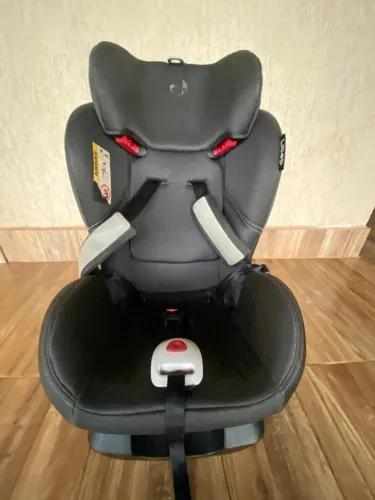 Cadeira de Carro Infantil com Isofix e regulagem de ajustes, Preto, Marca Litet, 0 - 36 Kg