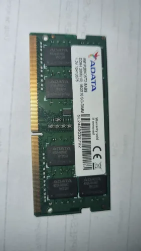 Memória RAM ADATA 16GB DDR4 2666MHz para Notebook (2 unidades)