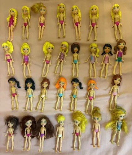 Lotinho de polly, roupinhas e acessórios?