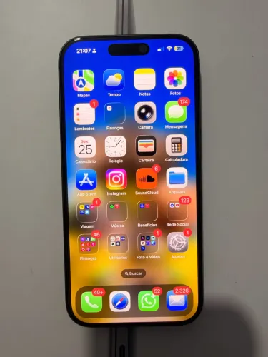 iPhone 17 256gb preto - 10 meses uso