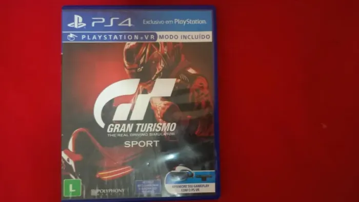 Gran Turismo Sport Com Modo VR (usado) Ps4