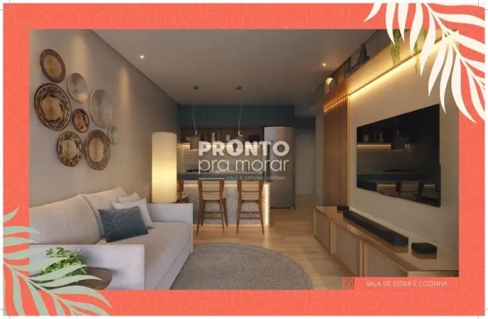 Apartamento com 2 quartos em Tamandare