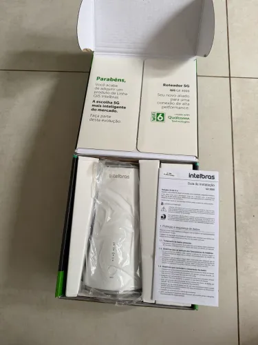 Roteador 5g Wi-fi 6 Dual Band Gx 3000 Branco Intelbras