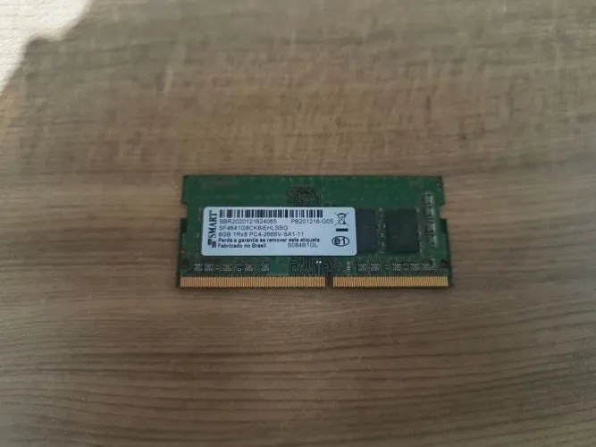 Memória RAM 8GB DDR4 2666MHz para Notebook