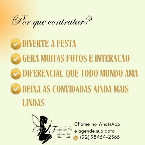 Trancista no seu evento
