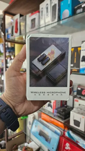Kit 2 Microfones de lapela k30 com case
