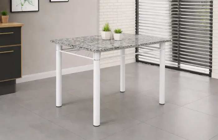 Mesa de Jantar Industrial Retangular