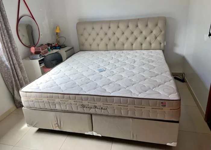 Cama box king molas ensacadas ate 10x sem juros