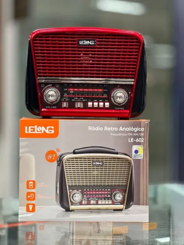 RÁDIO RETRO ANALÓGICO LE-602
