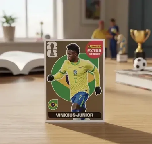 Figurinha Legend Vinicius Jr. Ouro