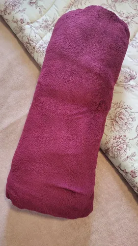 Cobertor casal microfibra leve cor marsala