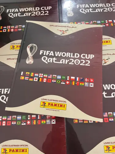 ÁLBUM CAPA DURA BORDÔ COPA QATAR 2022