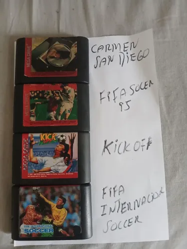 Cartucho mega Drive original