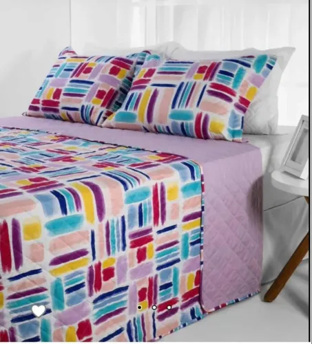 Cobre leito 3 pecas Riachuelo novo