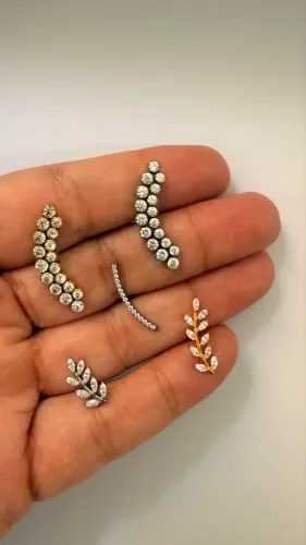 Piercing em titânio 