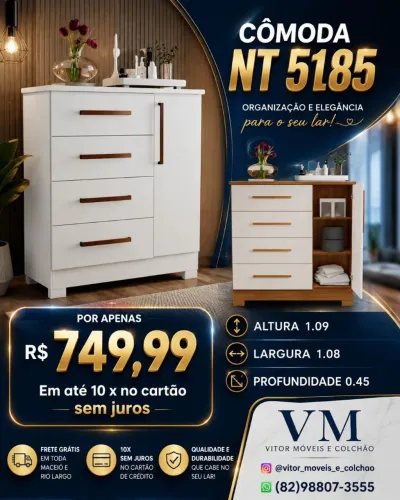 OFERTAS DE CÔMODA 