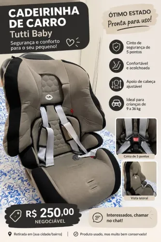 Venda da Cadeira