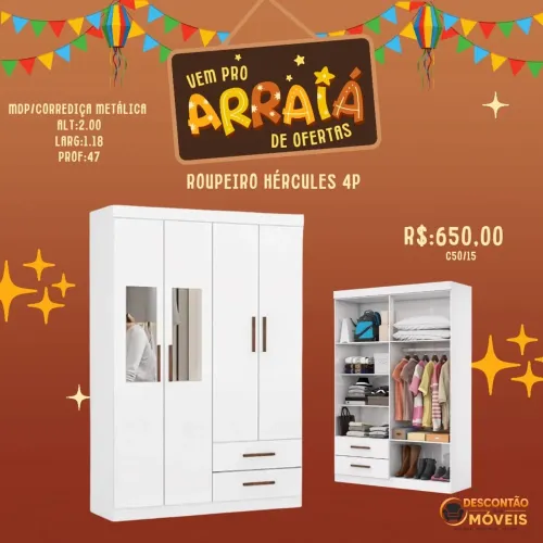 Guarda Roupa Hércules