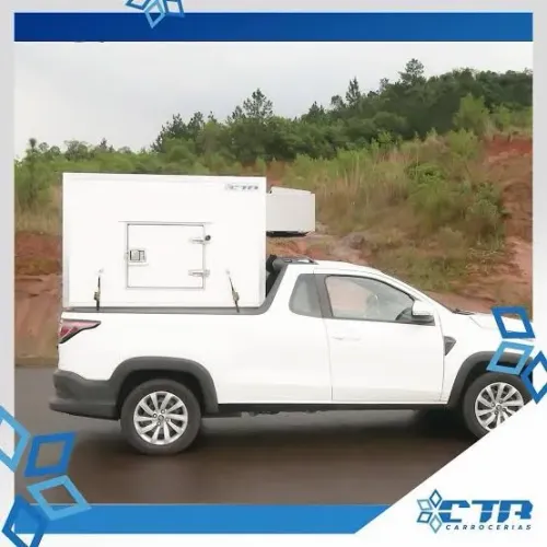 Baú sorveteiro CTR. Câmara fria para carro