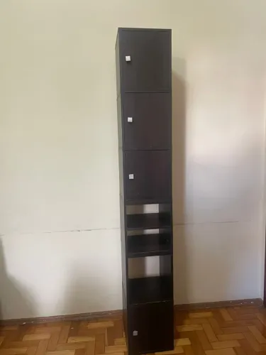 Armário Multiúso Vertical para Escritório, Quarto ou Sala